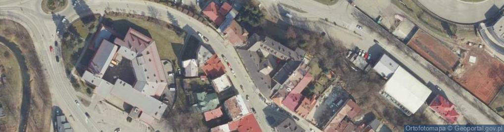 Zdjęcie satelitarne Podkarpackie