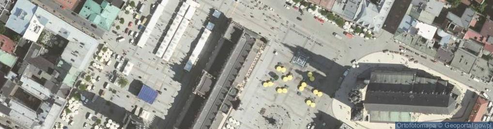 Zdjęcie satelitarne Podziemia Rynku