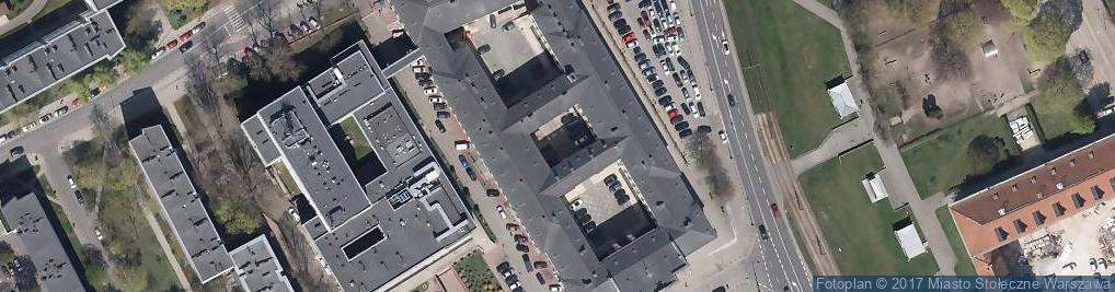 Zdjęcie satelitarne Policji - V Oddział Muzeum Narodowego