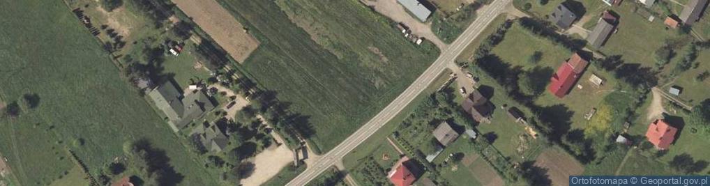 Zdjęcie satelitarne Przyrodniczo-Łowieckie