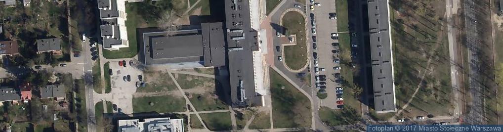Zdjęcie satelitarne Sala tradycji Wojskowej Akademii Technicznej