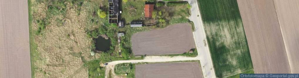 Zdjęcie satelitarne Skansen Łęczycka Zagroda Chłopska