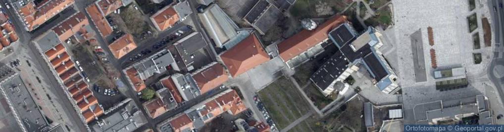 Zdjęcie satelitarne Śląska Opolskiego