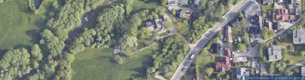Zdjęcie satelitarne Stylu Zakopiańskiego im. Stanisława Ignacego Witkiewicza