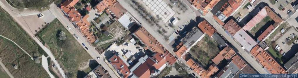 Zdjęcie satelitarne św. Faustyny