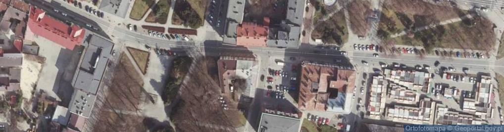 Zdjęcie satelitarne Synagoga Nowomiejska w Rzeszowie