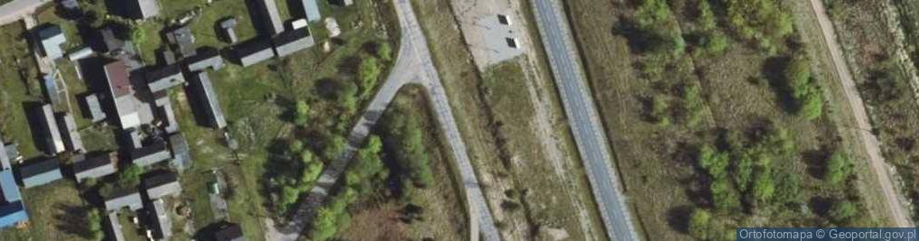 Zdjęcie satelitarne Treblinka Obóz Zagłady - Muzeum Walki i Męczeństwa