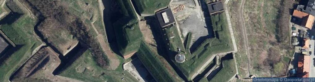 Zdjęcie satelitarne Twierdza Kłodzka