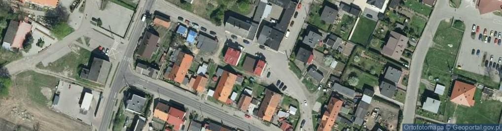 Zdjęcie satelitarne Unisławskie Muzeum Barwy i Broni