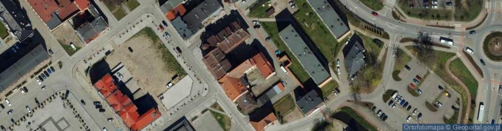 Zdjęcie satelitarne w Lęborku