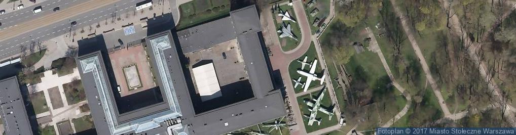 Zdjęcie satelitarne Wojska Polskiego