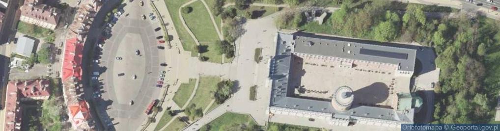 Zdjęcie satelitarne Zamek w Lublinie - Muzeum Lubelskie