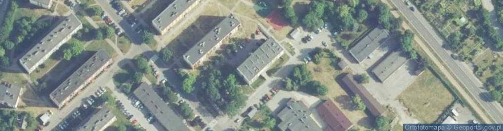 Zdjęcie satelitarne Ziemi Staszowskiej