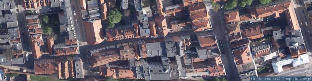 Zdjęcie satelitarne Żywe Muzeum Piernika