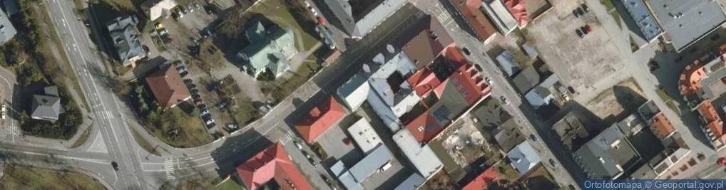 Zdjęcie satelitarne Trzaski