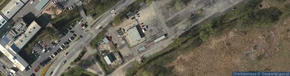 Zdjęcie satelitarne al.Wojska Polskiego