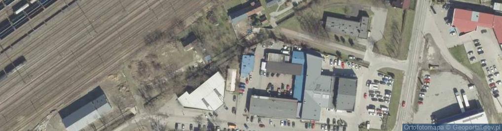Zdjęcie satelitarne Miro-Wax. Automyjnia