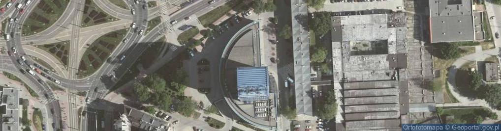 Zdjęcie satelitarne Kraków *Budynek K1*, Błękitek
