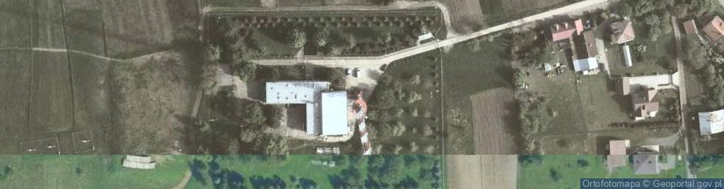 Zdjęcie satelitarne RTCN Kraków *Chorągwica*
