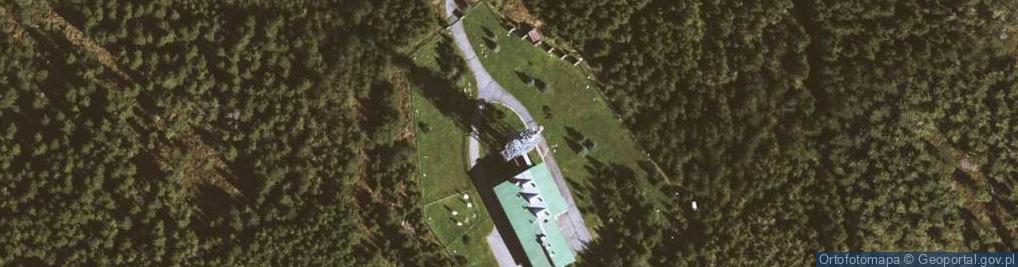 Zdjęcie satelitarne RTON Kłodzko *Czarna Góra*