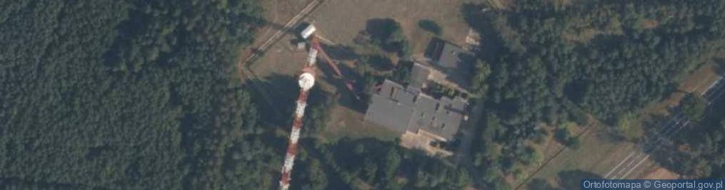 Zdjęcie satelitarne RTCN Rusinowo