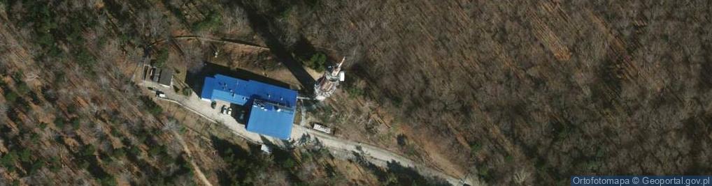 Zdjęcie satelitarne RTCN Sucha Góra