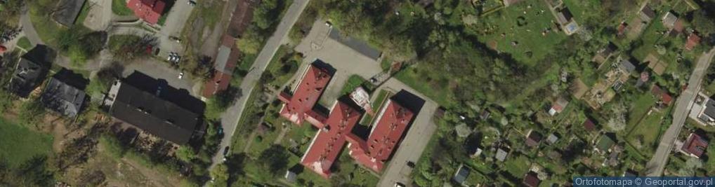 Zdjęcie satelitarne TSR Cieszyn *ul. Mickiewicza*