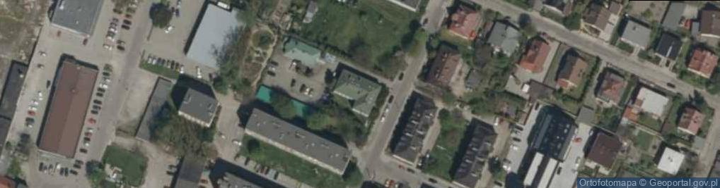 Zdjęcie satelitarne Nadleśnictwo Strzelce Opolskie