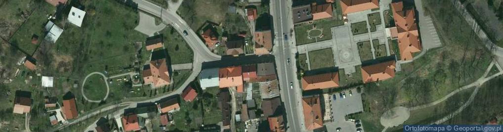 Zdjęcie satelitarne Na Schodku