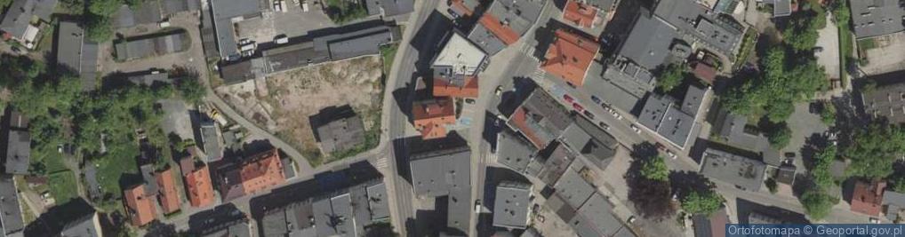 Zdjęcie satelitarne Delegatura w Jeleniej Górze Dolnośląski Wojewódzki Oddział NFZ