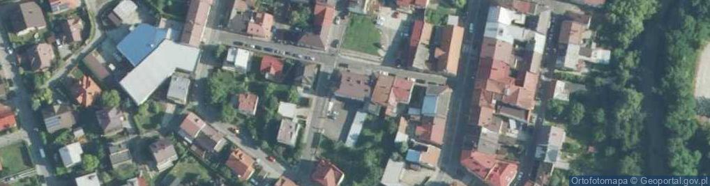 Zdjęcie satelitarne Punkt Informacyjny - Małopolski NFZ