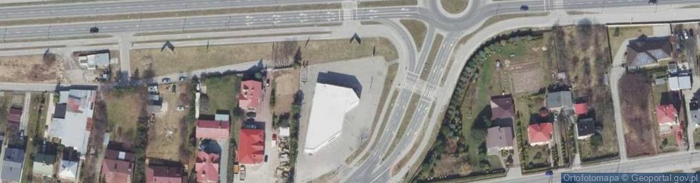 Zdjęcie satelitarne Centrum Przemysłowe Unimet
