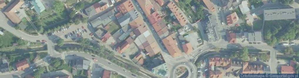 Zdjęcie satelitarne Dom Techniczny - GS Myślenice