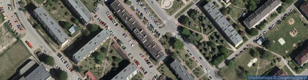 Zdjęcie satelitarne Spółdzielnia Zaopatrzenia i Zbytu Sklep nr 18