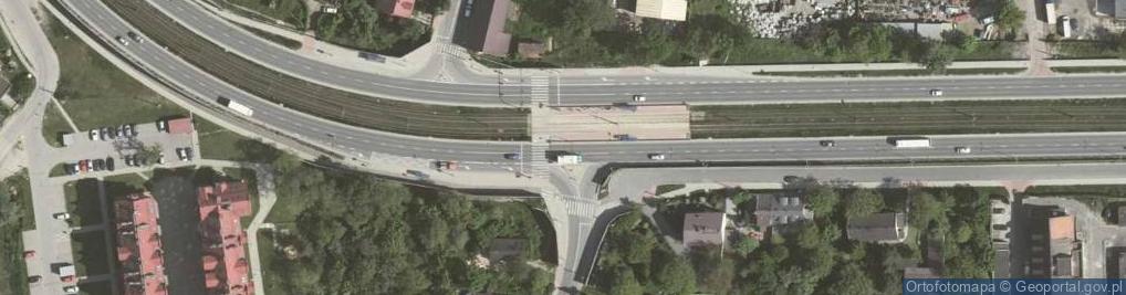 Zdjęcie satelitarne Częste potrącenia pieszych na przejściu
