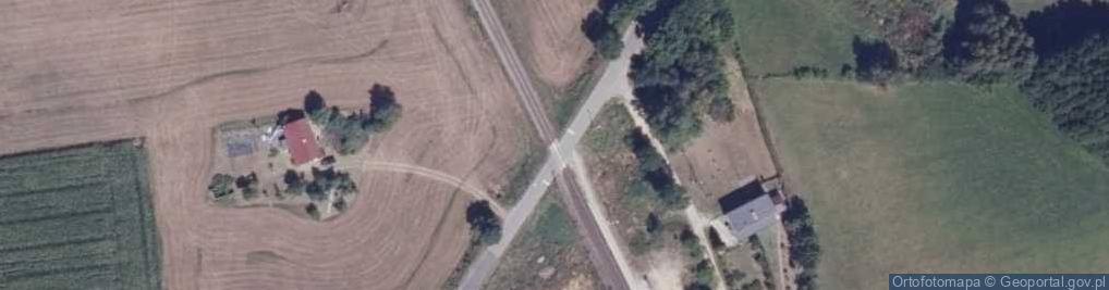Zdjęcie satelitarne Przejazd kolejowy niestrzeżony