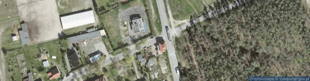 Zdjęcie satelitarne Wjazd na DK15 od Kaszowa