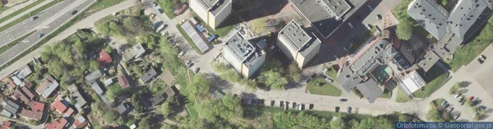 Zdjęcie satelitarne Dom Studenta Politechniki Lubelskiej