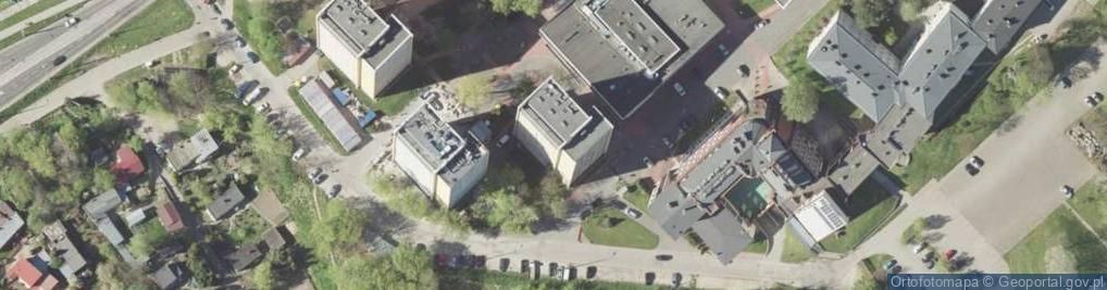 Zdjęcie satelitarne Dom Studenta Politechniki Lubelskiej