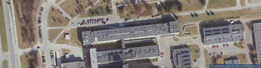Zdjęcie satelitarne Kliniczny Szpital Wojewódzki nr 2 im. Św. Jadwigi Królowej w Rzeszowie