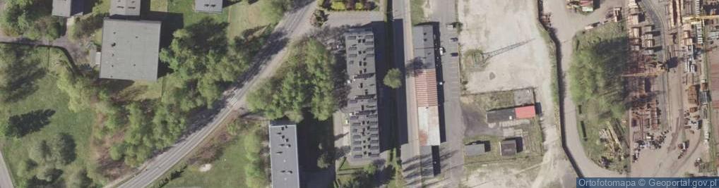 Zdjęcie satelitarne Miejski Zespół Opieki Zdrowotnej w Lędzinach