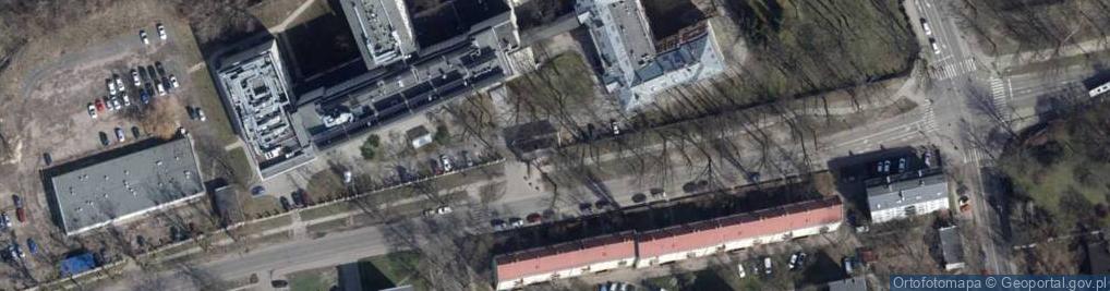 Zdjęcie satelitarne Miejskie Centrum Medyczne im. dr K. Jonschera w Łodzi