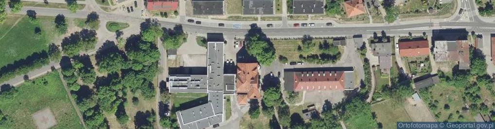 Zdjęcie satelitarne NZOZ Nowy Szpital w Nakle i Szubinie sp. z o.o.