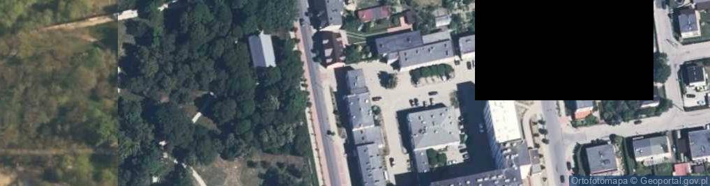 Zdjęcie satelitarne Poddębickie Centrum Zdrowia sp. z o.o. w Poddębicach