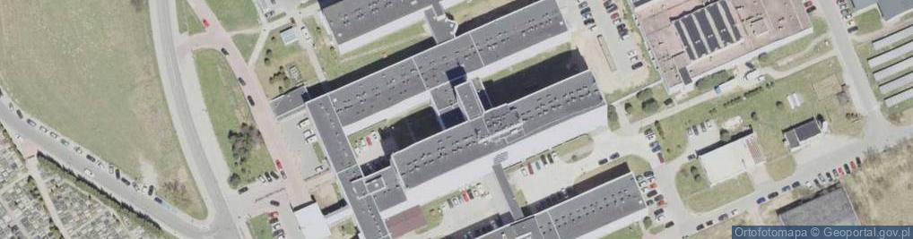 Zdjęcie satelitarne Podhalański Szpital Specjalistyczny im. Jana Pawła II w Nowym Targu