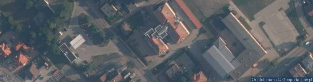 Zdjęcie satelitarne Powiatowe Centrum Zdrowia w Kartuzach