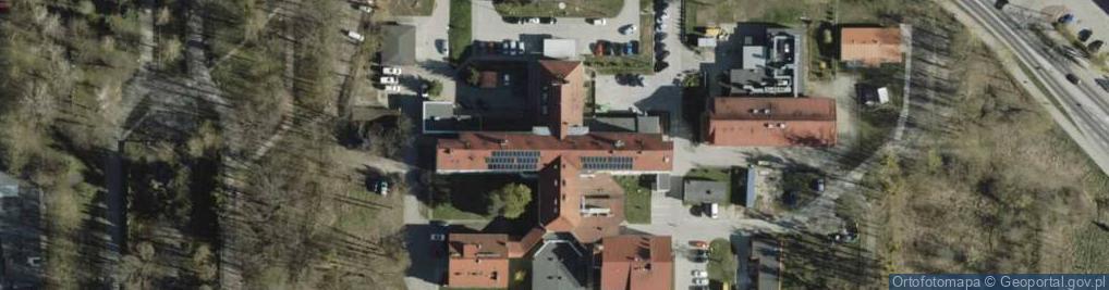 Zdjęcie satelitarne Powiatowy ZOZ w Ostródzie – SA