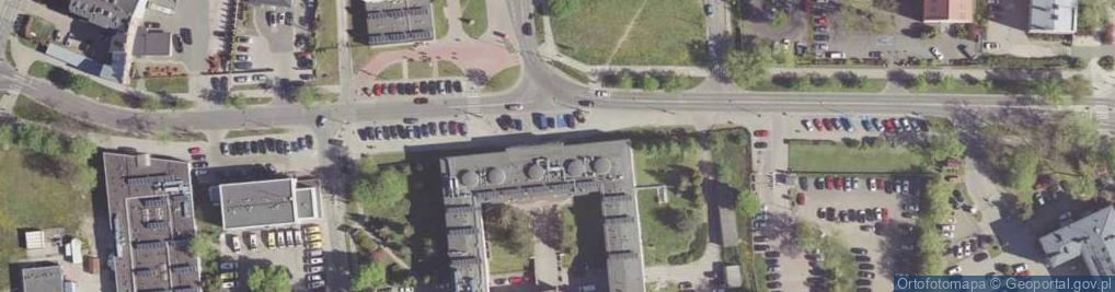 Zdjęcie satelitarne Radomski Szpital Specjalistyczny im. Dr Tytusa Chałubińskiego