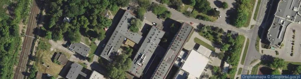 Zdjęcie satelitarne Regionalne Centrum Zdrowia w Lubinie