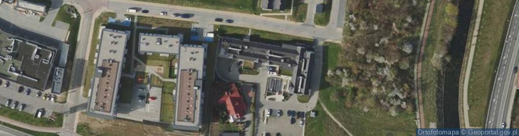 Zdjęcie satelitarne Samodzielne Publiczne Pogotowie Ratunkowe w Pruszczu Gdańskim